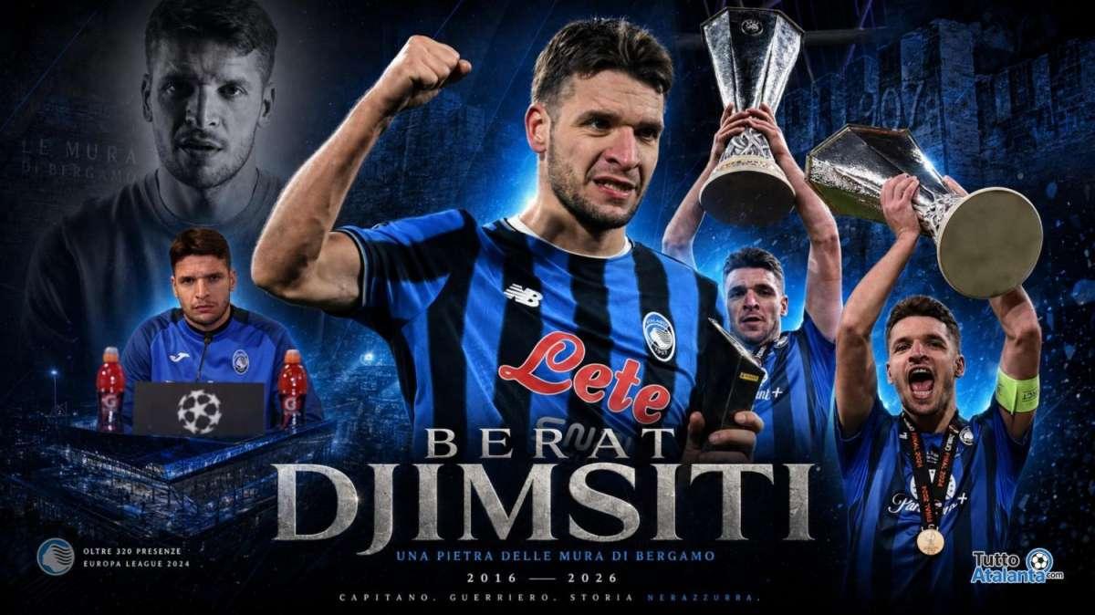 Una pietra si stacca dalle Mura: Djimsiti e i dieci anni che hanno fatto la Dea