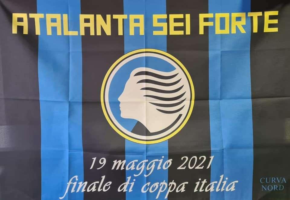 Curva Atalanta: «Le bandierine per la finale di Coppa Italia: ecco dove trovarle"