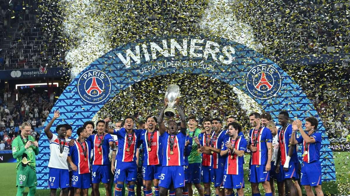 PSG, la Supercoppa è ancora tua: Aston Villa ko 2-1