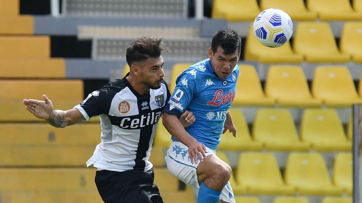 Entra Osimhen e il Napoli si scatena: gol di Mertens e Insigne, Parma battuto 2-0