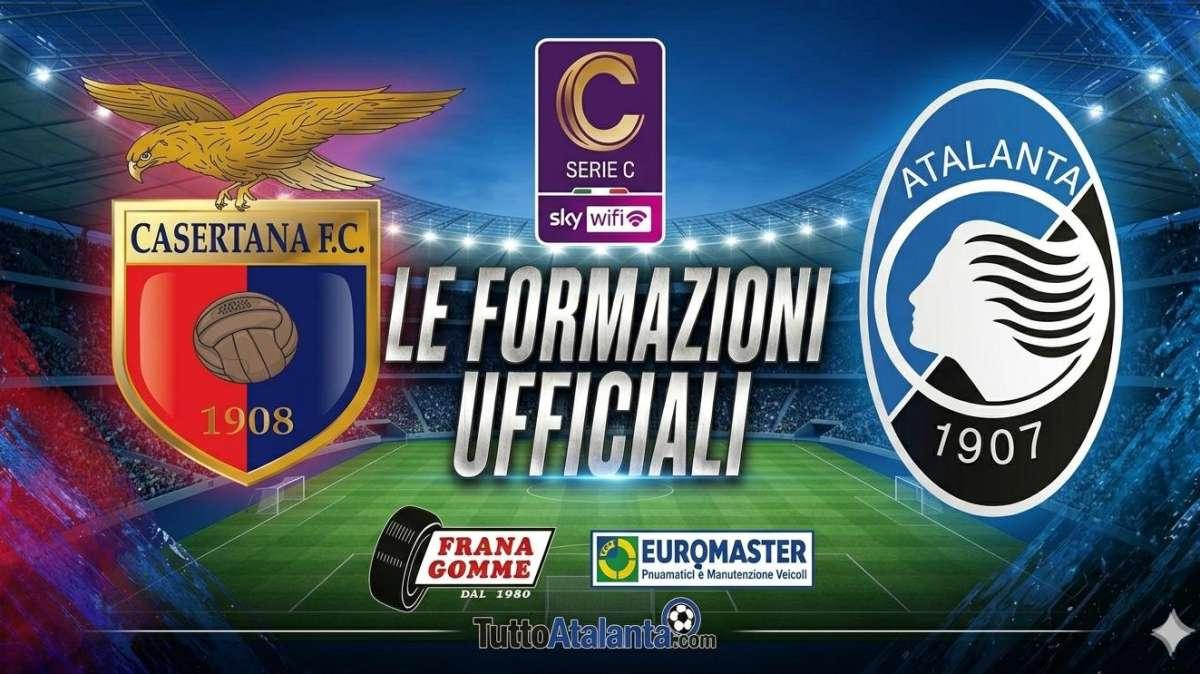 Playoff Serie C, gir. C / Casertana-Atalanta U23, le formazioni ufficiali 