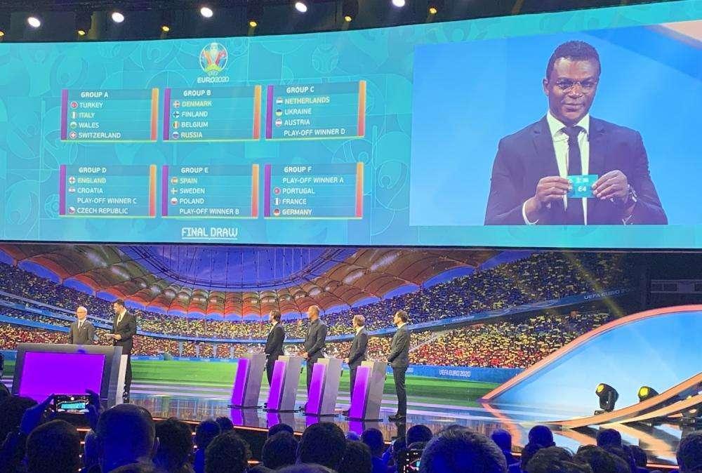 Sorteggio Euro 2020: Italia contro Svizzera, Turchia e Galles