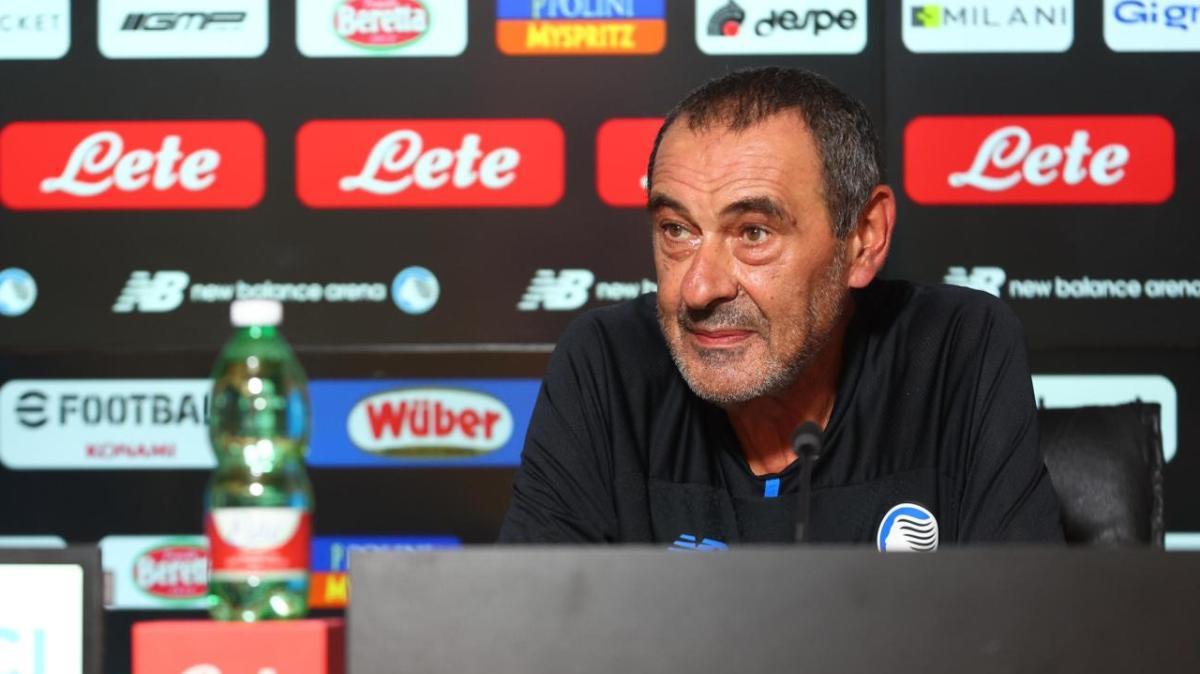 Sarri in conferenza: "A Bergamo mi sento a mio agio, ma dobbiamo migliorare"