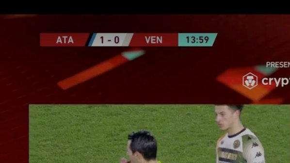 Fallo di mano prima del gol di Muriel? Il Venezia polemizza su Twitter mostra il fermo immagine