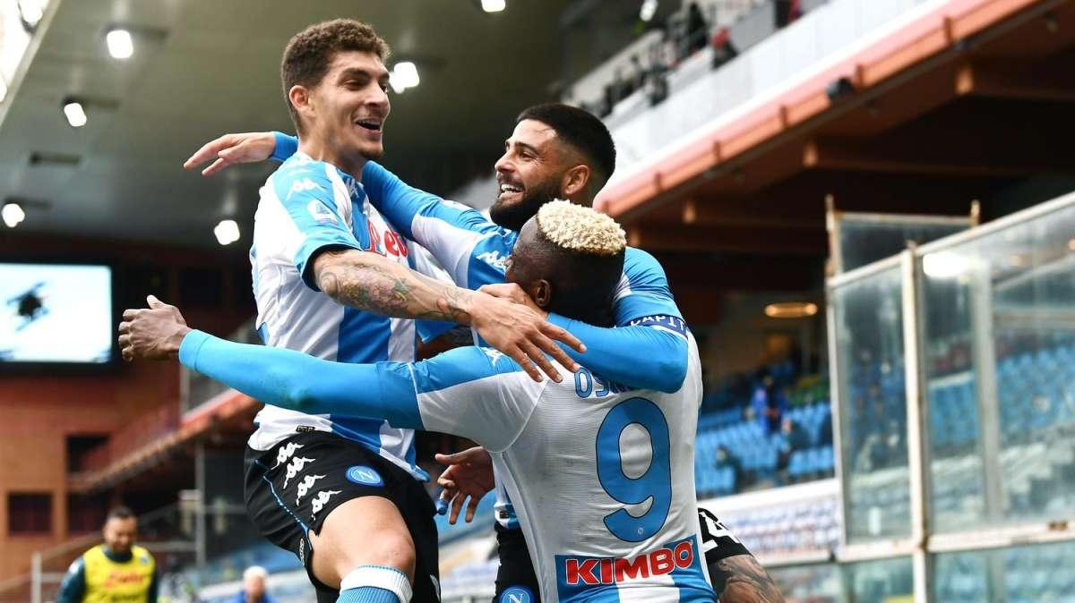 VIDEO - Napoli, 2-0 al Marassi sulla Samp: gol e highlights