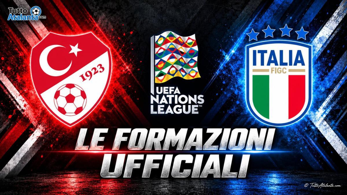 Nations League / Turchia-Italia, le formazioni ufficiali