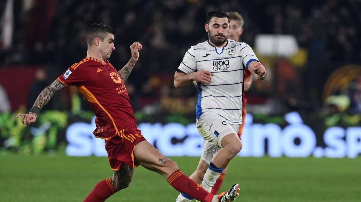 Roma-Atalanta 1-1, il tabellino 