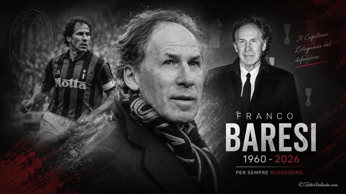 Addio a Franco Baresi, il capitano eterno del Milan