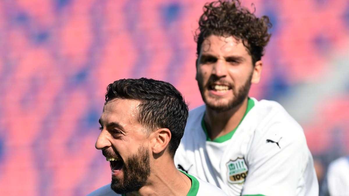 Incredibile rimonta al Dall'Ara, il Sassuolo vince 4-3 contro il Bologna
