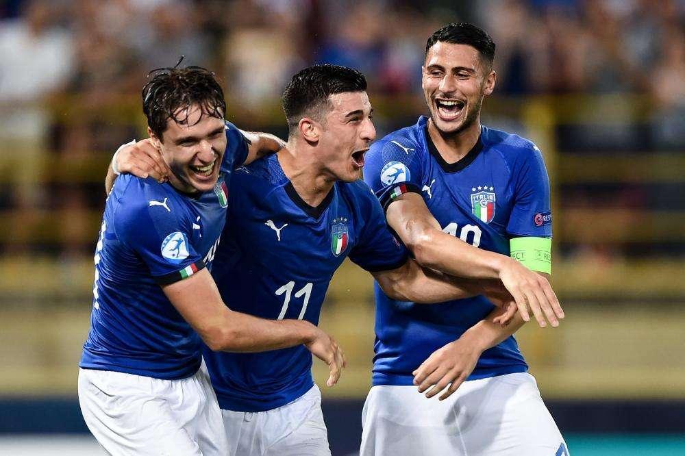Le pagelle dell'Italia U21 - Chiesa converte tutti. Mancini, muro difensivo