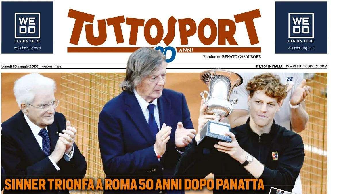PRIMA PAGINA – Tuttosport: "La dolce vita"