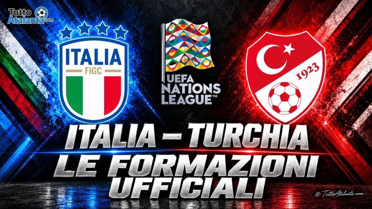 Nations League / Italia-Turchia, le formazioni ufficiali: Scamacca dal 1'