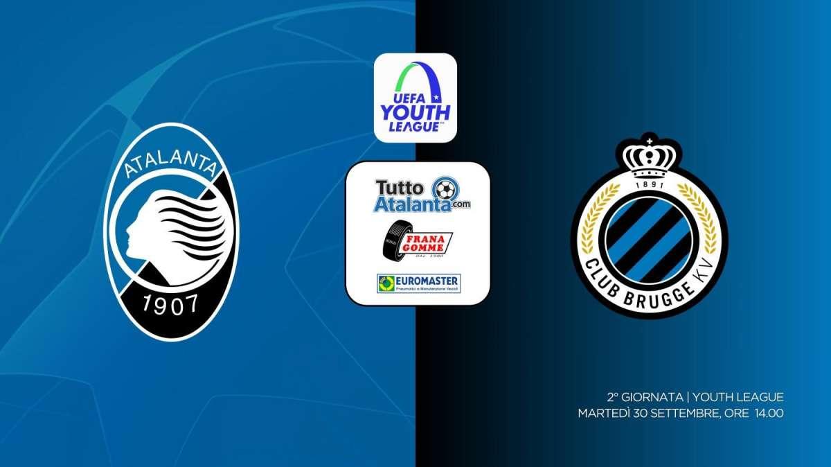 Rivivi YOUTH LEAGUE / ATALANTA-CLUB BRUGGE Frana Gomme Madone, 0-2