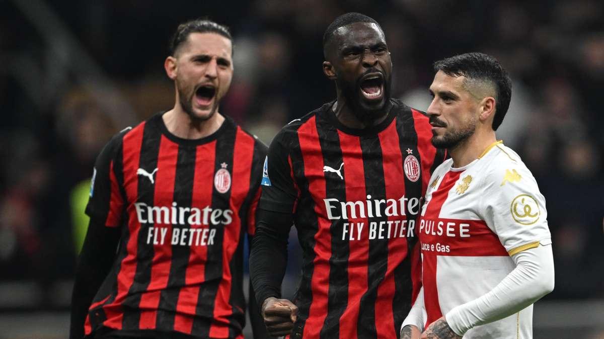 Serie A, la classifica aggiornata: Milan secondo, ma a -3 dall'Inter. Genoa a +3 sulla 18^