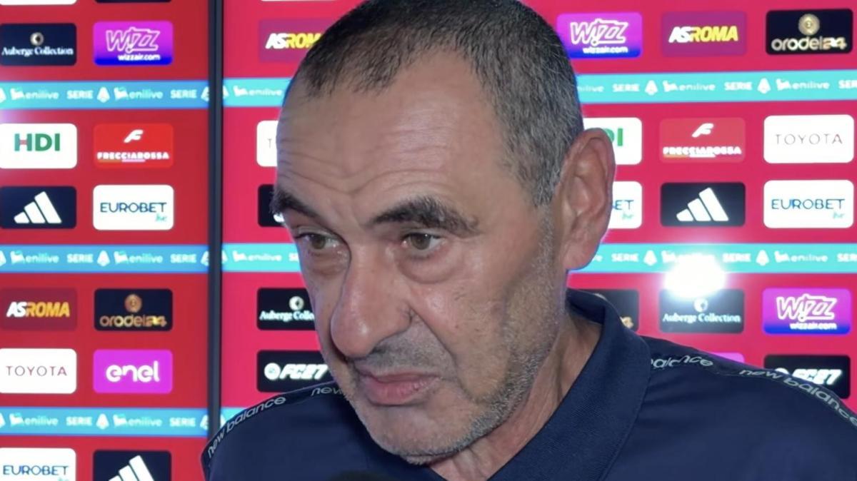 Sarri chiede umiltà: "È la caratteristica che ha reso l'Atalanta forte"