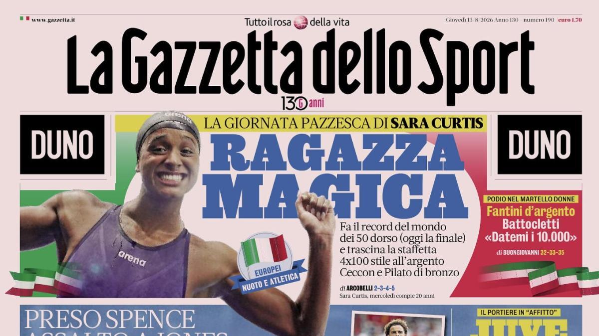 PRIMA PAGINA – La Gazzetta dello Sport: "Inter che giro"