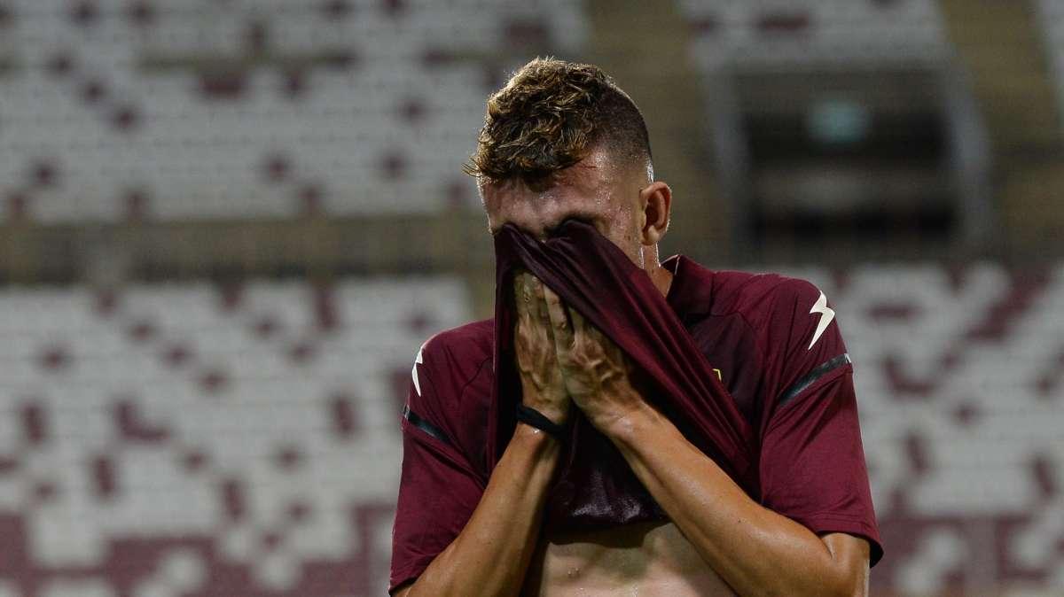 Tegola Salernitana, ko anche per l'atalantino Ruggeri 