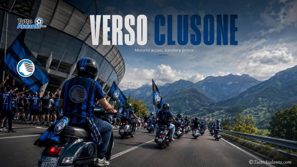 «Tutti a Clusone in motorino»: l'invito dei tifosi nerazzurri per il debutto della Dea