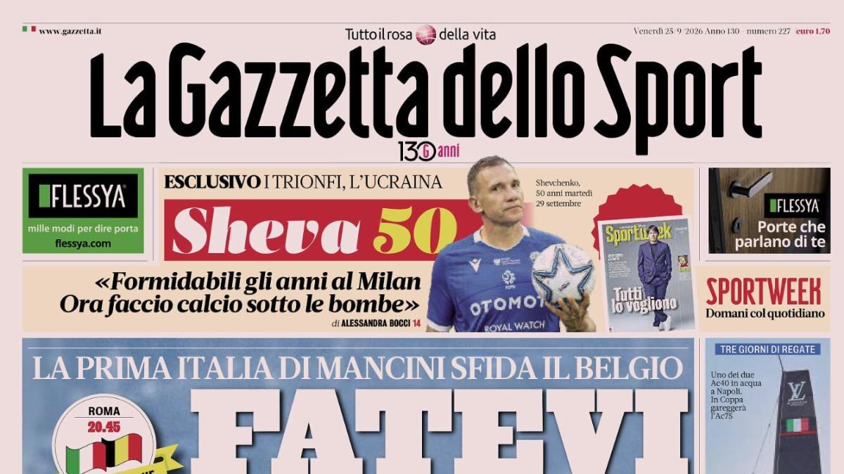 PRIMA PAGINA – La Gazzetta dello Sport: "Fatevi amare"