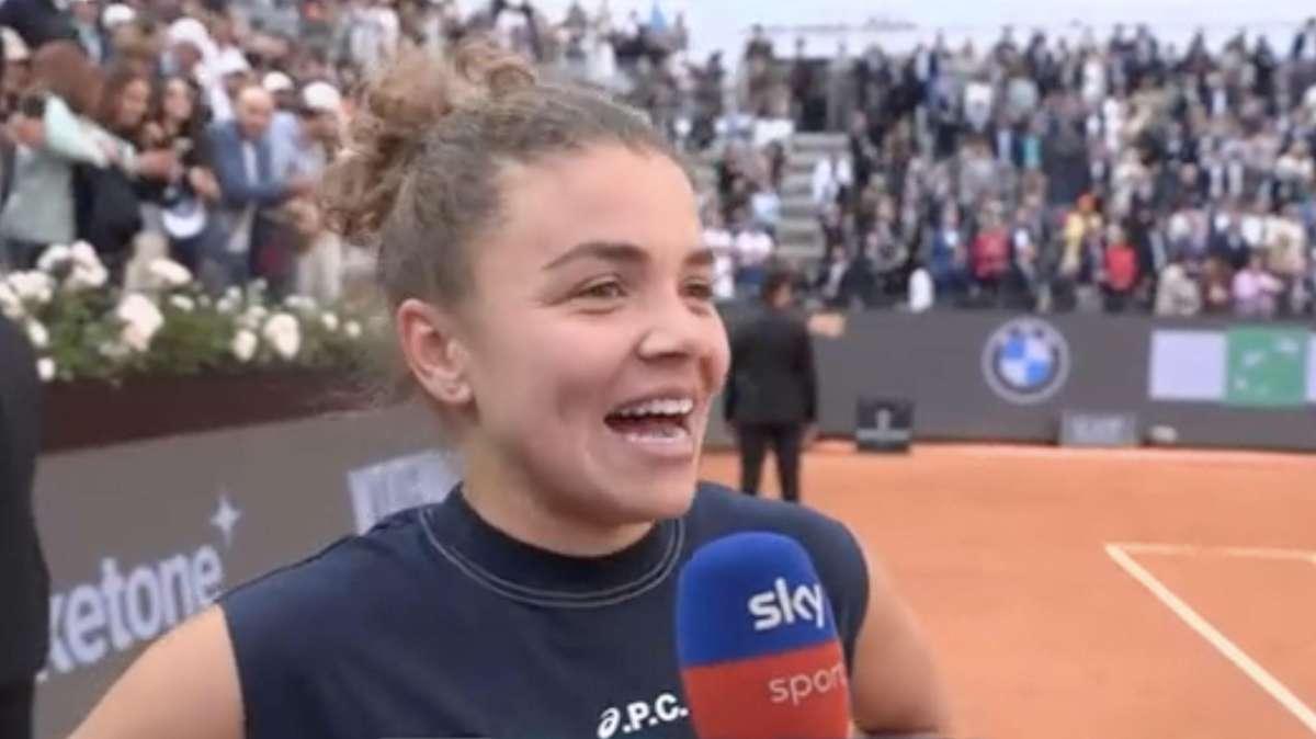 TASPORT24 - WTA Roma, Paolini: "Non ho parole... Ringrazio Mattarella"