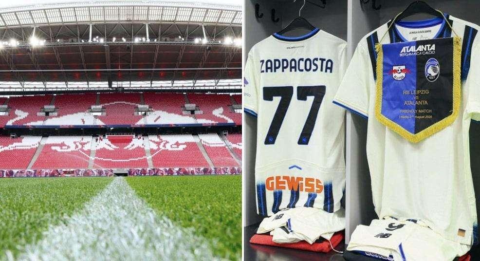 Lipsia-Atalanta, tutto pronto alla Red Bull Arena: nerazzurri in campo con la seconda maglia