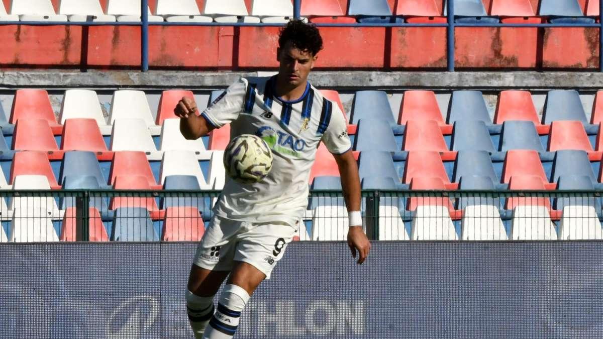 Casertana avanti 1-0 all'intervallo, Atalanta U23 sfortunata nel finale di tempo