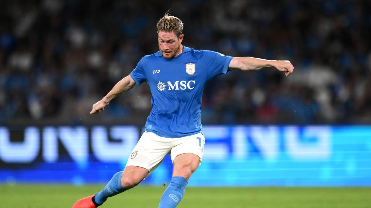 Napoli, De Bruyne verso una maglia da titolare con l'Inter