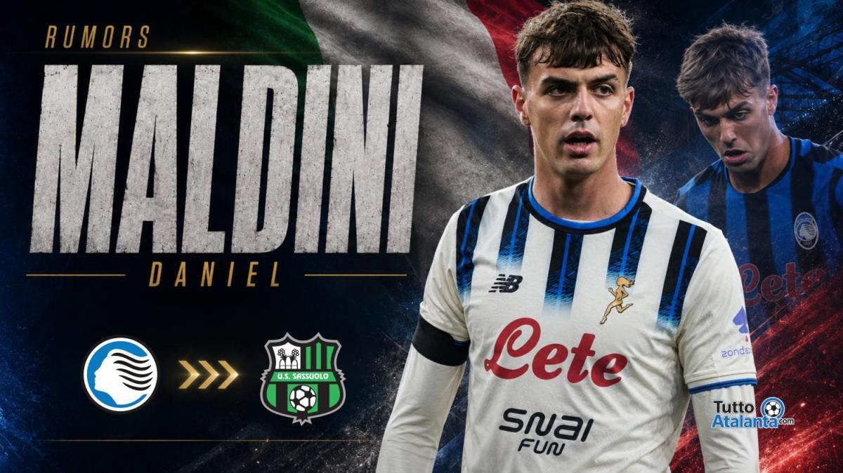 Daniel Maldini può lasciare l'Atalanta: spunta anche il Sassuolo