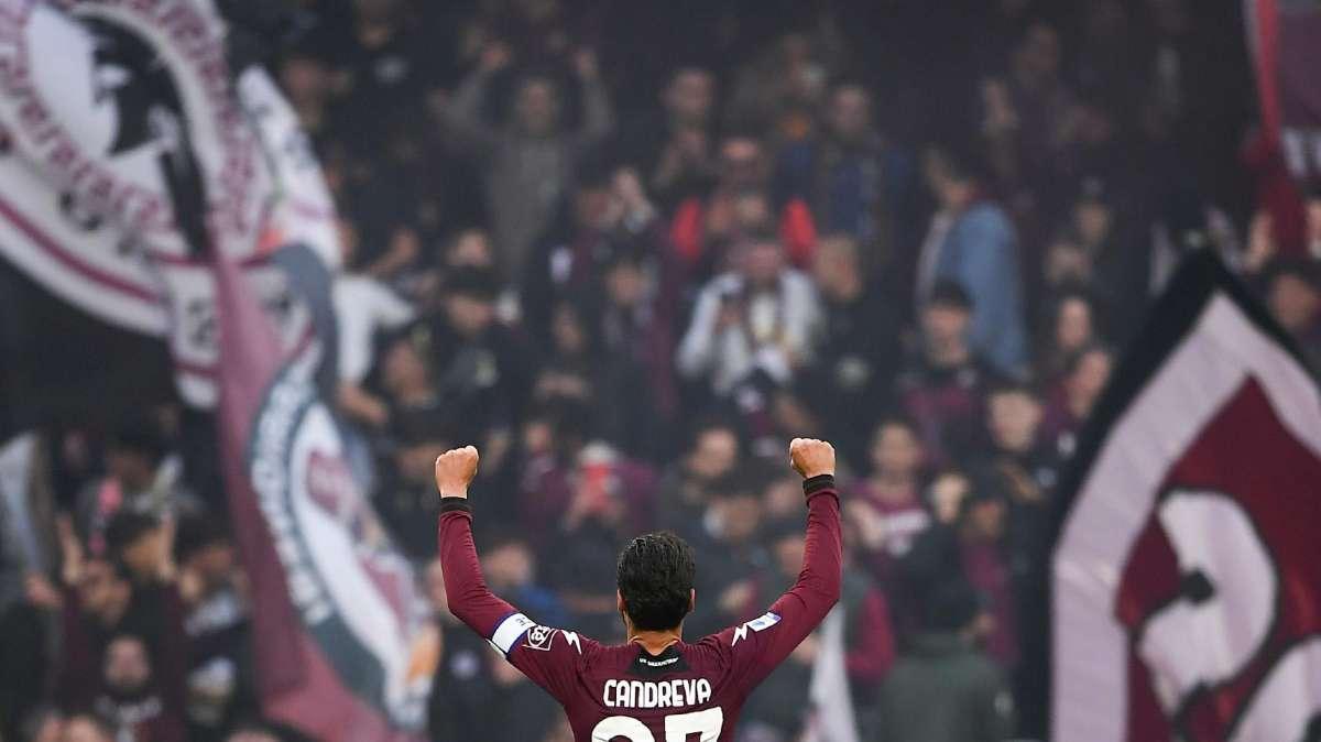 Candreva did it again: gol allo scadere per l'1-0 della Salernitana sull'Atalanta. Salvezza a un passo