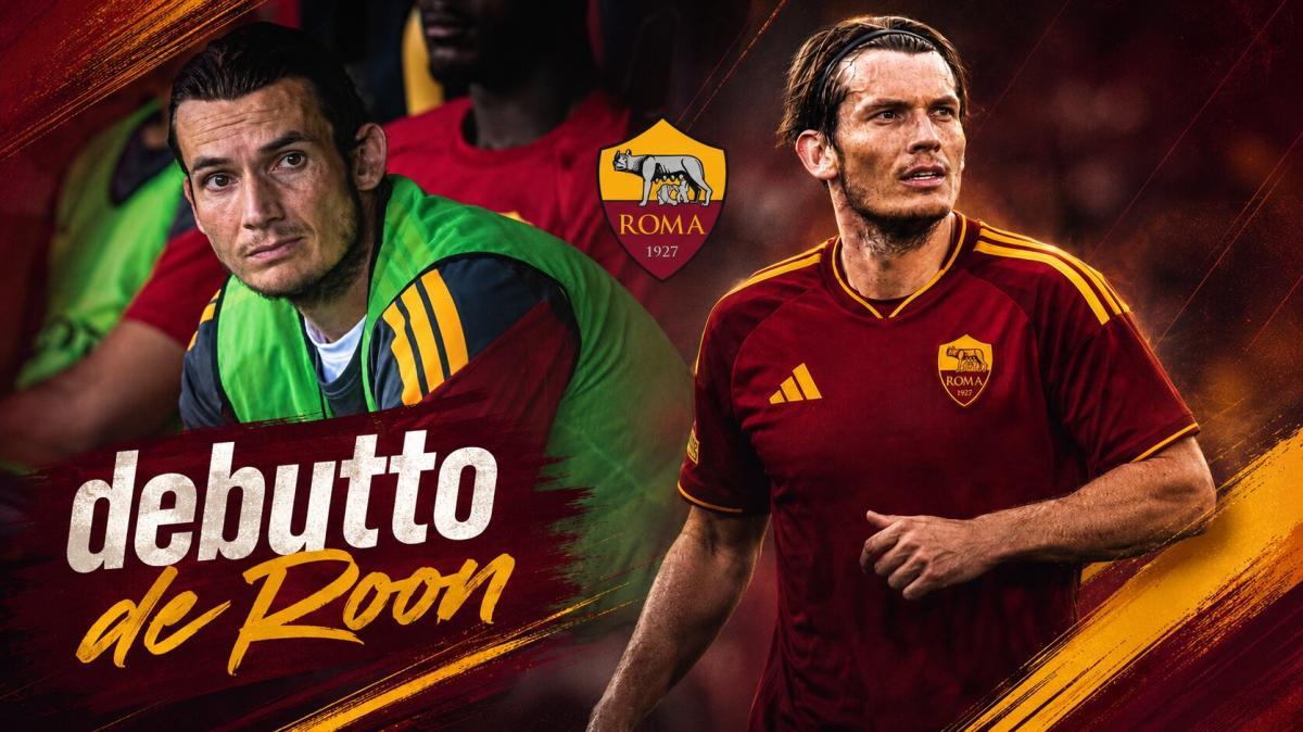 De Roon subito in campo: debutto immediato con la maglia della Roma