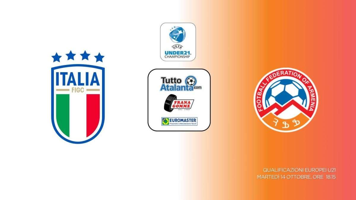 Rivivi QUAL. EUROPEI U21 / ITALIA-ARMENIA Frana Gomme Madone, 5-1