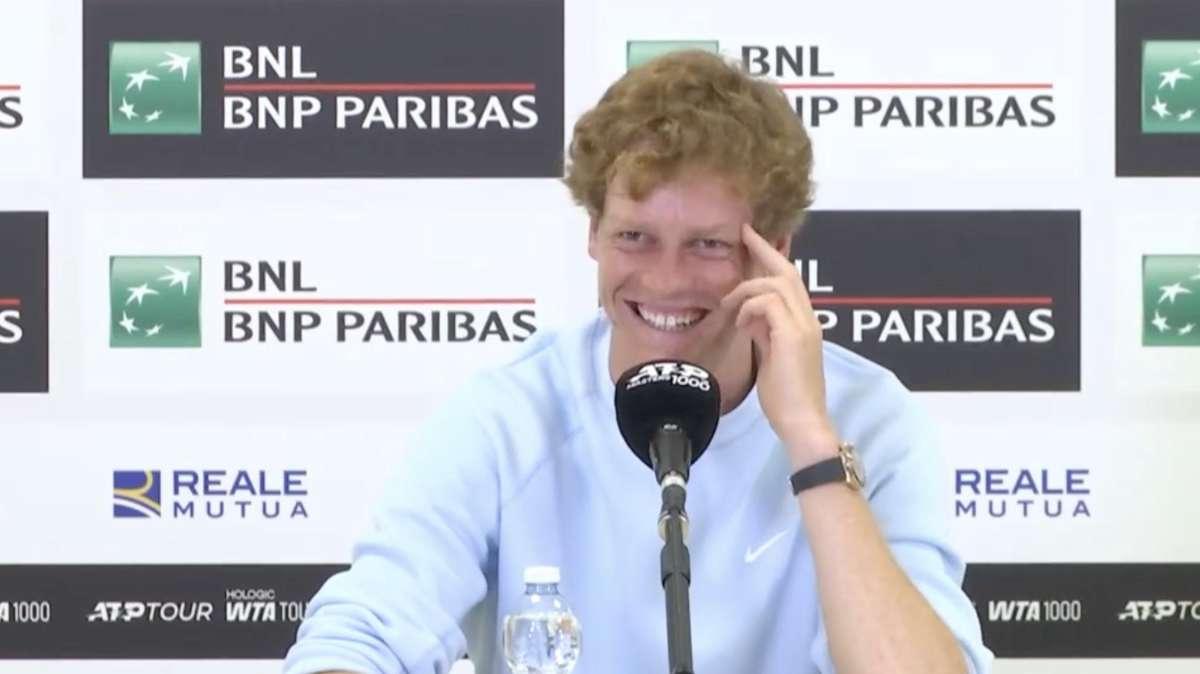 TASPORT24 - Internazionali BNL d'Italia, Sinner in conferenza 