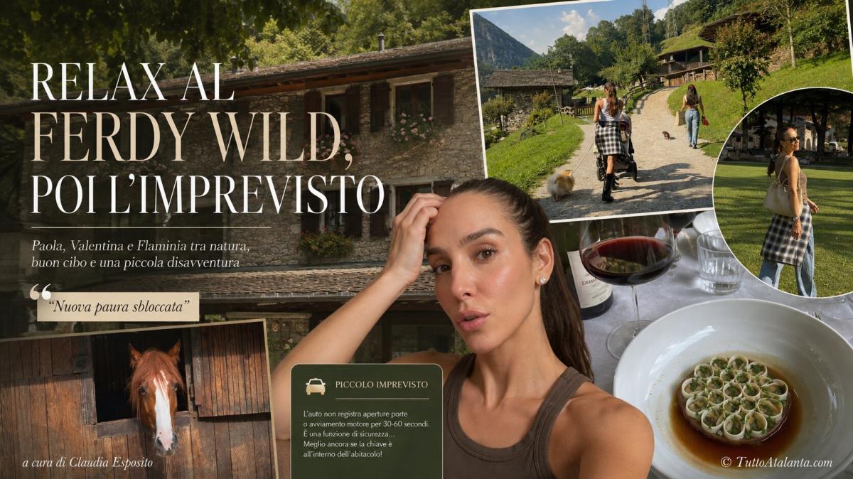 Val Brembana, relax e una portiera dispettosa: la disavventura di Paola Bellanova