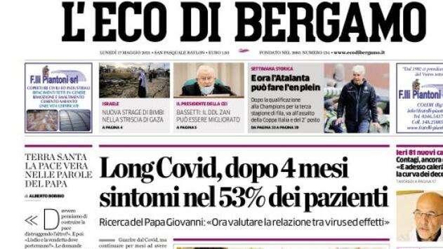 L'Eco di Bergamo: "E ora l’Atalanta può fare l’en plein"