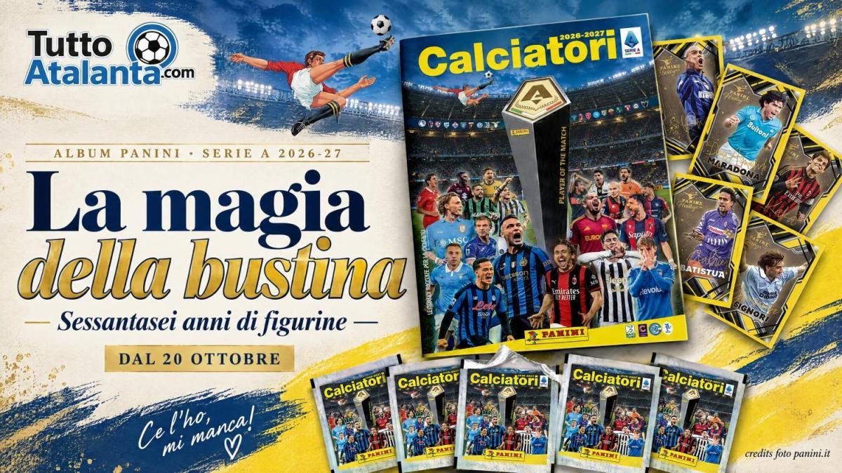 Album Panini 2026-27, una tradizione lunga 66 anni: lancio il 20 ottobre