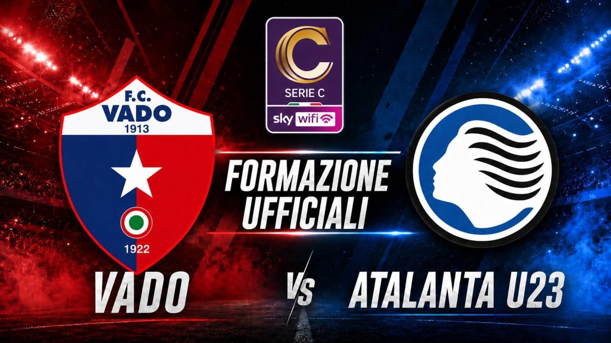 Vado-Atalanta U23, le formazioni ufficiali