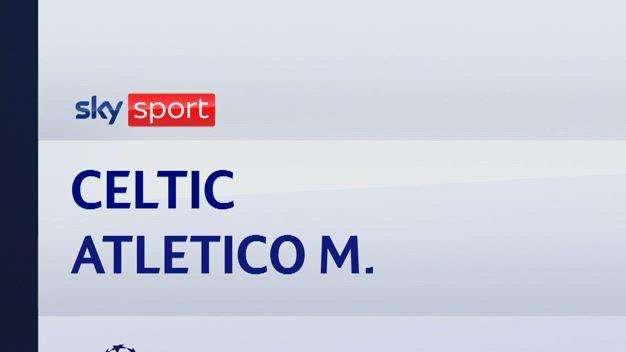 VIDEO, Champions / Celtic-Atletico Madrid 2-2, gol e highlights