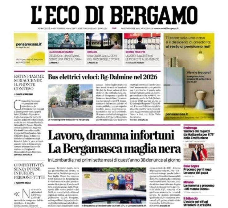 L'Eco di Bergamo: "Doping, Palomino assolto anche dal TAS di Losanna"