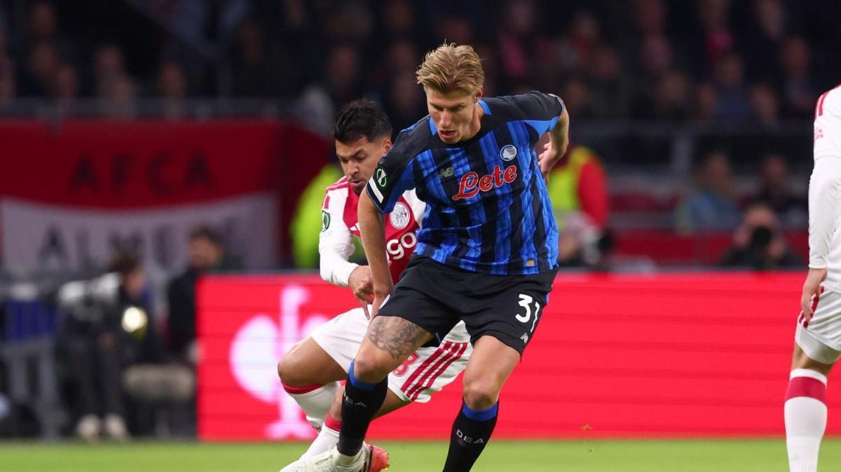 Ajax-Atalanta 2-0, la beffa si chiama Arokodare: la Dea frena in Conference