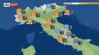 Meteo, dopo il maltempo tornerà il sole ma con gelate. A Bergamo temperature rigide dal mattino