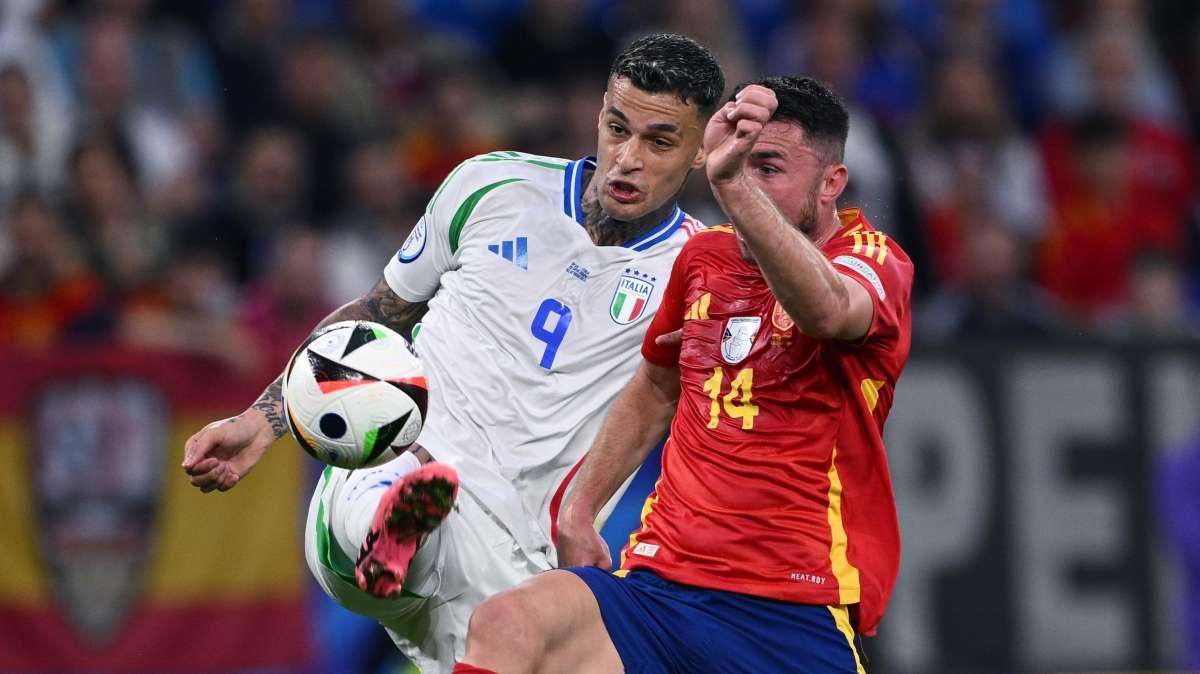 Spalletti: "Coi suoi guizzi Scamacca ti sbrana. Ma non sempre è dentro la squadra"