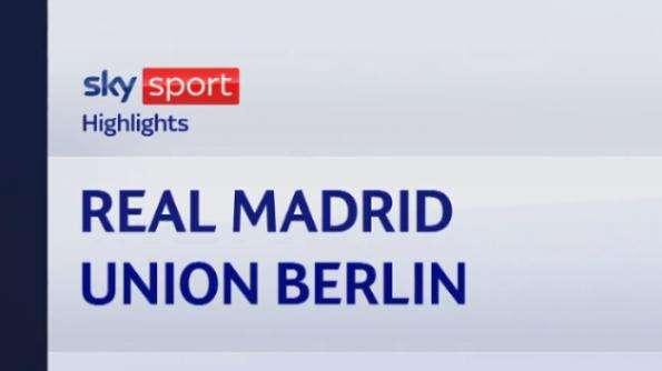 VIDEO, Champions / Real Madrid-Union Berlino 1-0: gol e highlights