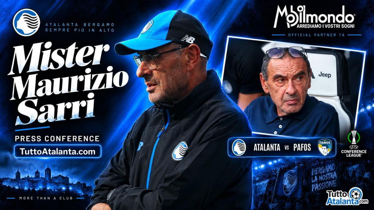 Sarri in conferenza: "Formazione? Stiamo facendo delle valutazioni. Pafos squadra di livello"