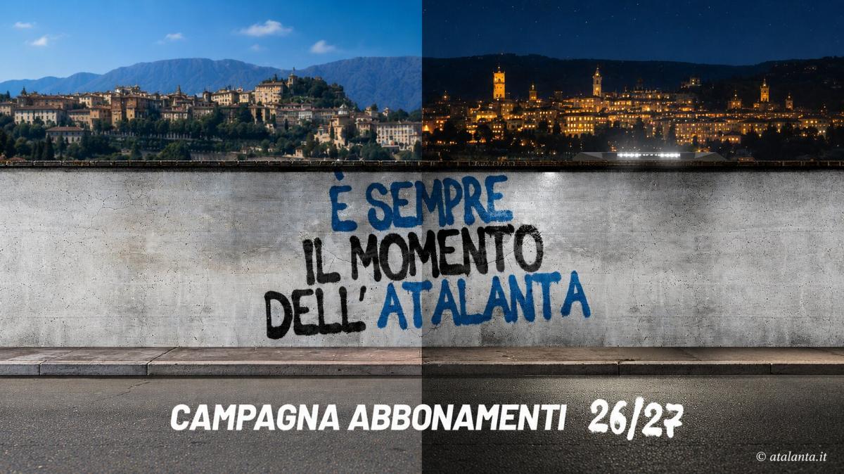 Atalanta, ecco gli abbonamenti 2026/27: 21 gare e Promo 100