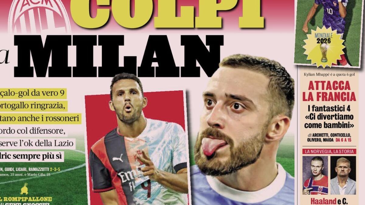 PRIMA PAGINA – La Gazzetta dello Sport: "Colpi da Milan"
