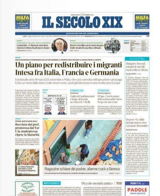 Il Secolo XIX, Gasperini: "Il Genoa ha ritrovato l'entusiasmo"