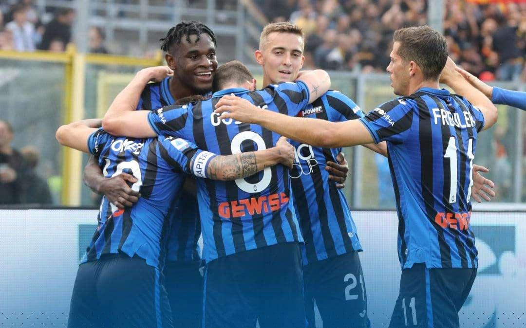 Rivivi ATALANTA-LECCE 3-1, la Dea domina i salentini 3-1