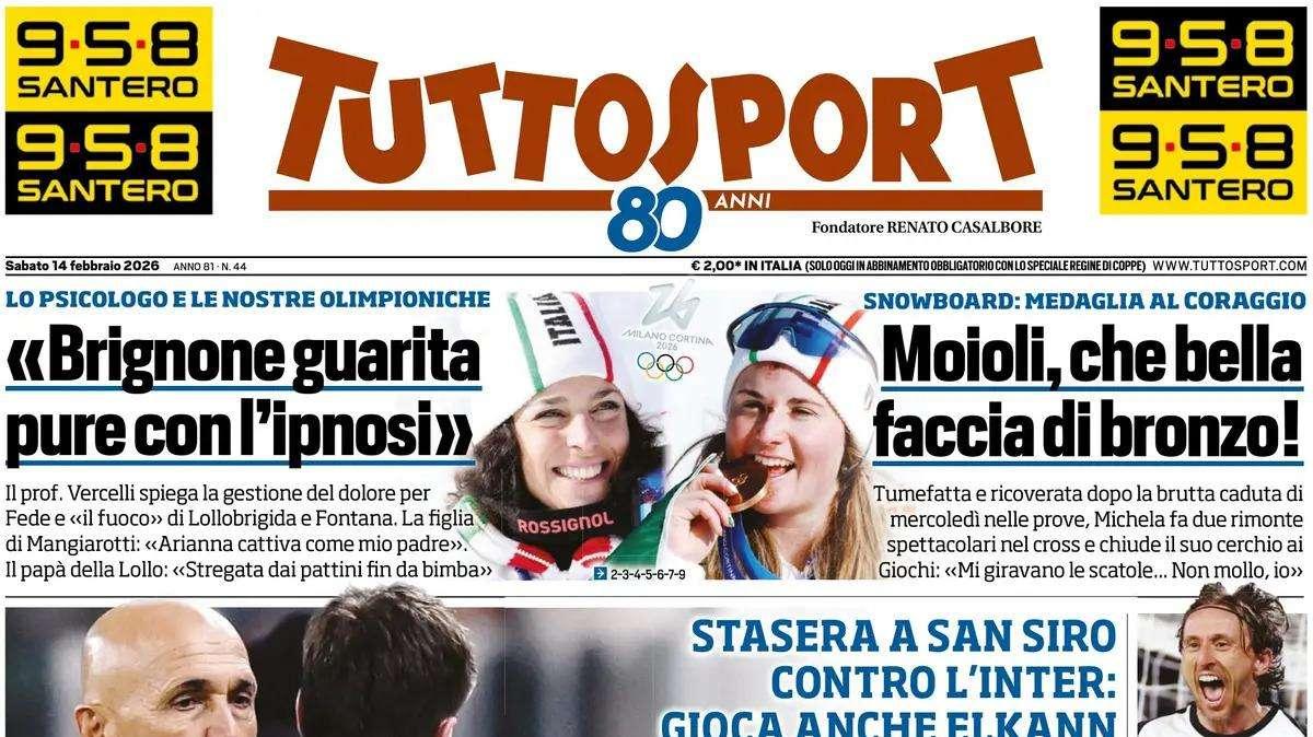PRIMA PAGINA - Tuttosport: "Juve prove di futuro"