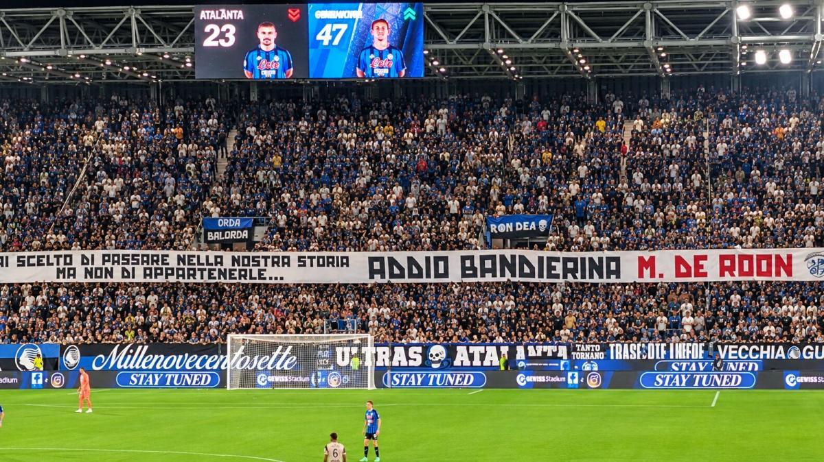 De Roon difeso a DAZN: nessuno sgarbo alla curva dell'Atalanta