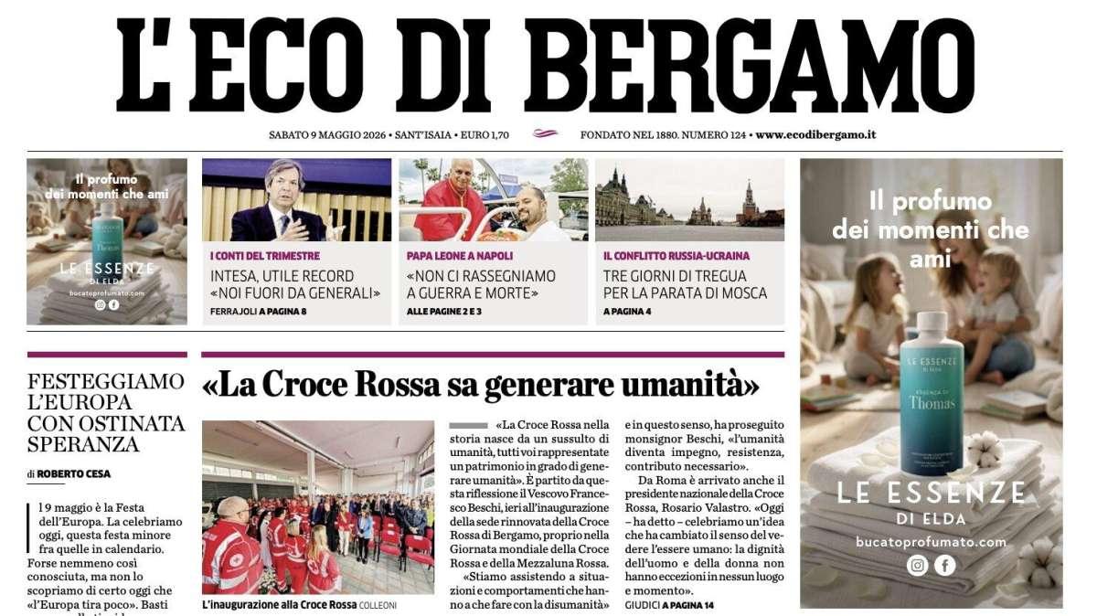 PRIMA PAGINA - L'Eco di Bergamo: "Dea, ultime gare per decifrare le mosse future"